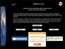 Tablet Screenshot of ispm15.com